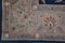 Vintage Chinese Art Deco Blue Square Rug, Image 11