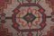 Tapis de Couloir Vintage Fait Main en Laine, Turquie 3