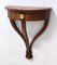 Vintage Walnut Wall-Mounted Console Table by Gio Ponti, 1940s, Image 4