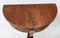 Vintage Walnut Wall-Mounted Console Table by Gio Ponti, 1940s 8
