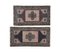 Turkish Hand Knotted Distressed Rug, Set of 2 2