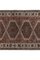 Kurdish Hand-Knotted Distressed Tribal Runner Rug, Image 5