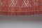 Classic Handwoven Pastel Pale Diamond Pattern Turkish Kilim Rug 12