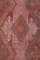 Klassischer handgewebter türkischer Kelim-Teppich in Pastelltönen mit Rautenmuster 4