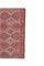 Klassischer handgewebter türkischer Kelim-Teppich in Pastelltönen mit Rautenmuster 7