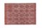 Classic Handwoven Pastel Pale Diamond Pattern Turkish Kilim Rug, Image 2