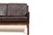 3-Seater Sofa in Brown Leather by Kai Lyngfeldt Larsen for Søren Willadsen Møbelfabrik, 1960s 4