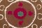 Faded Brown Suzani Wall Hanging Tapestry, 1970s, Image 7
