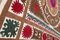 Vintage Suzani Wandbehang Dekor, Samarkand, 1970er 5