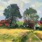 Tony Reniers, Landscape Painting, 1981, Oil on Panel, Image 5