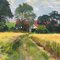 Tony Reniers, Landscape Painting, 1981, Oil on Panel, Image 4
