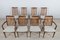 Mid-Century Teak and Fabric Dining Chairs by Leslie Dandy for G-Plan, 1960s, Set of 8 3