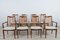 Mid-Century Teak and Fabric Dining Chairs by Leslie Dandy for G-Plan, 1960s, Set of 8 2