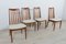 Mid-Century Teak Dining Chairs by Leslie Dandy for G-Plan, 1960s, Set of 4 2