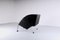 Postmodern Black and Chrome Leather Easy Chair by Young, 1980s 20