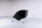 Postmodern Black and Chrome Leather Easy Chair by Young, 1980s, Image 20