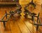 19th Century Luigi XC Bronze Andirons, Set of 2 7