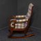 Victorian Mahogany Rocking Chair 7