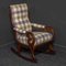 Victorian Mahogany Rocking Chair 3