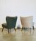 Mid-Century Cocktail Armchairs, 1950s, Set of 2 3