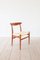 W2 Dining Chairs by Hans J. Wegner for M. C. Madsen, Denmark, 1960s, Set of 6 4