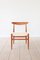 W2 Dining Chairs by Hans J. Wegner for M. C. Madsen, Denmark, 1960s, Set of 6, Image 3