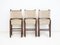 Stained Beech Folding Chairs with Canvas Seat & Backrest from Sorø Stolefabrik, 1960s, Set of 6 3