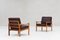 Easy Chairs attributed to Wikkelso, Denmark, 1960s, Set of 2 16