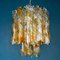 Vintage Murano Torciglioni Chandelier by AV Mazzega, Italy, 1970s 11