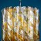 Vintage Murano Torciglioni Chandelier by AV Mazzega, Italy, 1970s, Image 2