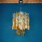 Vintage Murano Torciglioni Chandelier by AV Mazzega, Italy, 1970s 6