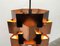 Mid-Century Danish Copper Pendant from Lyfa, 1960s, Image 4