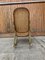 Vintage Brass and Cane Rocking Chair, 1950s, Image 5