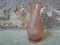 Böhmische Karaffe aus rosa Glas, 1950er 4