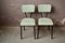 Industrielle hellgrüne Stühle, 1960er, 2er Set 4