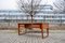 Mid-Century Modern Desk in Walnut with Green Leather Top, 1960, Image 9