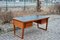 Mid-Century Modern Desk in Walnut with Green Leather Top, 1960, Image 7