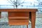 Mid-Century Modern Desk in Walnut with Green Leather Top, 1960 31