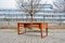 Mid-Century Modern Desk in Walnut with Green Leather Top, 1960 2