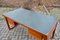 Mid-Century Modern Desk in Walnut with Green Leather Top, 1960 21