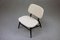 Swedish Off White Bouclé Side Chair from AB Diö Slöjd & Möbler, 1950s 5