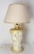 Mid-Century French Table Lamp in Ceramic with Flowers, 1960s, Image 3