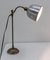 French Art Deco Table Lamp in Aluminium, 1930 6