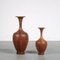Wooden Vases by De Coene, Belgium, 1960s, Set of 2 2