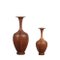 Wooden Vases by De Coene, Belgium, 1960s, Set of 2 1