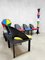 Postmodern Chairs by Patrice Bonneau for Genexco, 1980s, Image 3