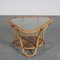 Rattan Coffee Table by Rohé, the Netherlands, 1950s 2