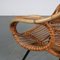 Rattan Easy Chair by Rohé Noordwolde, the Netherlands, 1950s 11