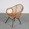 Rattan Easy Chair by Rohé Noordwolde, the Netherlands, 1950s, Image 2