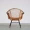 Rattan Easy Chair by Rohé Noordwolde, the Netherlands, 1950s, Image 5